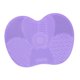 thumbnail image 5 of Almohadilla Limpiadora De Brochas De Maquillaje, Alfombrilla Depuradora Con Forma De Manzana Para Brocha De Sombra De Ojos, Púrpura De Viaje, 5 of 5