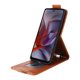 thumbnail image 3 of Funda tipo folio para Motorola Edge 5G 2025 con soporte magnético y protección para la cámara Marrón, 3 of 6