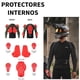 thumbnail image 4 of Chaqueta Ajustada Armadura para motociclismo Motowolf 1031B-GY, 4 of 5