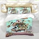 thumbnail image 5 of Jellystone Conjunto de sábanas temático, trío de piezas, cómodo y amigable con la piel, diseño único, regalo de decoración para el hogar para familiares, amigos y fans,173cm *218cm, 5 of 6