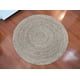 thumbnail image 2 of Alfombra De Yute Tradicional Lisa 120 Cm Diametro, 2 of 5