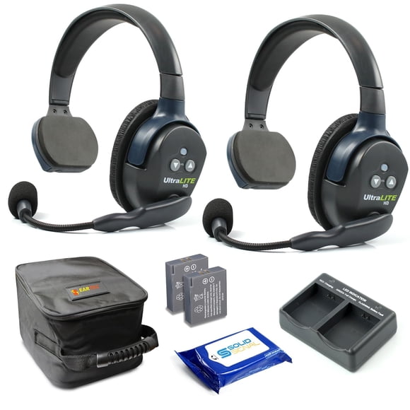 Auriculares inalámbricos de comunicación Eartec UL2S Ultralite x2