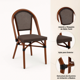 thumbnail image 5 of Pack de 4 Sillas Bistro Parisina Textileno - Café Oscuro, 5 of 7