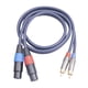 thumbnail image 4 of Conexión De Audio De Cable XLR A RCA Para Mezcladores De Transmisión En Vivo Amplificadores 3 Metros, 4 of 5