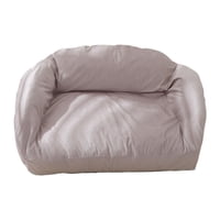 Ioensy - Sofá Cama Para Mascotas, Transpirable, Para Perros Y Gatos, Para Interiores, Suministros Para Mascotas De Todas Las Razas, Color Gris