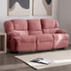thumbnail image 2 of Bergere Perugia Reclinable 3 Cuerpos Tela Velvet Palo Rosa, 2 of 8