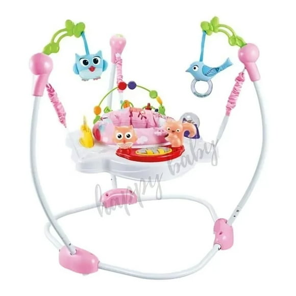 Baby Jumper Musical Multifuncion Rosado