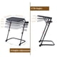 thumbnail image 5 of Mesa Plegable Ajustable 53x37.5x48.8 Cm Negro, 5 of 5