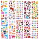 thumbnail image 3 of Pegatinas SWARKOL 3D Puffy para más de 1000 niños con 40 hojas diferentes, 3 of 8