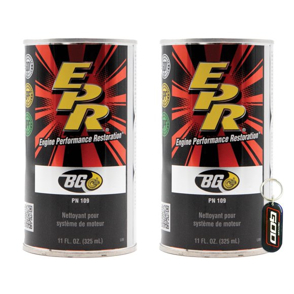 Motor God 2 latas de BG EPR restaurador del rendimiento del motor, llavero 109
