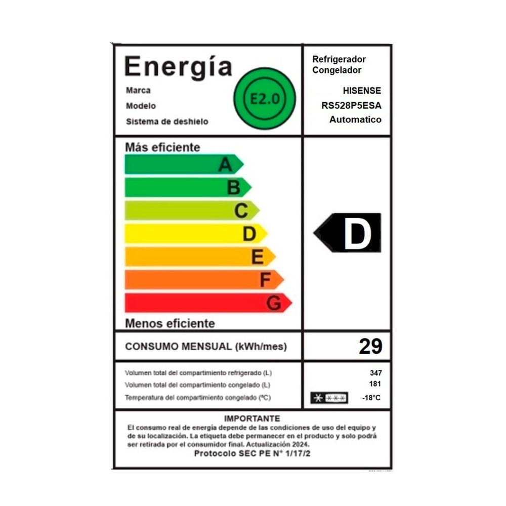 Hisense RS528P5ESA Inox, foto 16