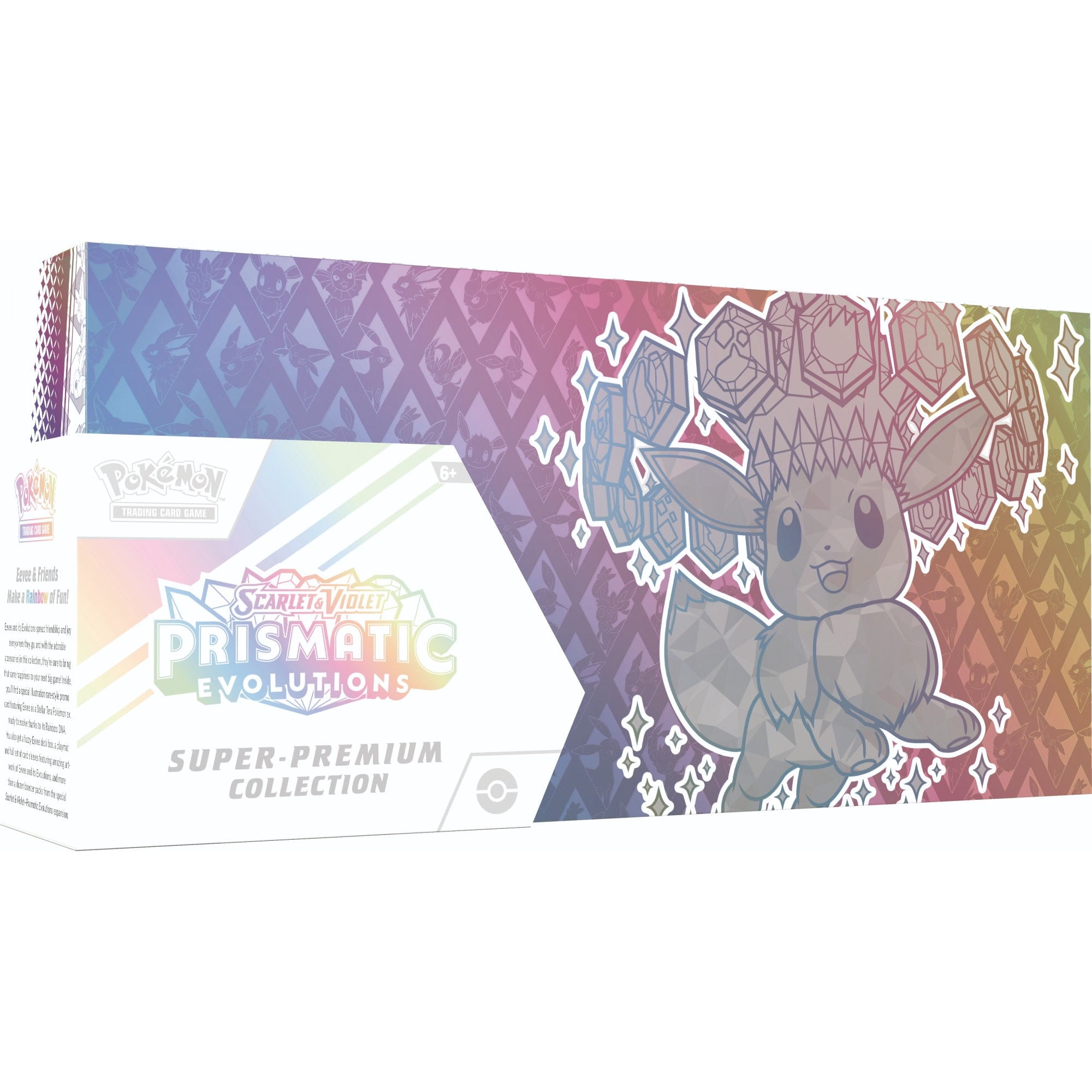 Pokémon - Juego De Cartas Pokemon Tcg Scarlet & Violet Prismatic Evolutions - Super Premium Collection English
