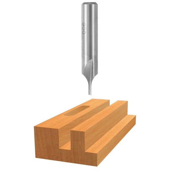 Bit Bosch 85091 de acero de alta velocidad con una sola flauta recta de 1,6 mm