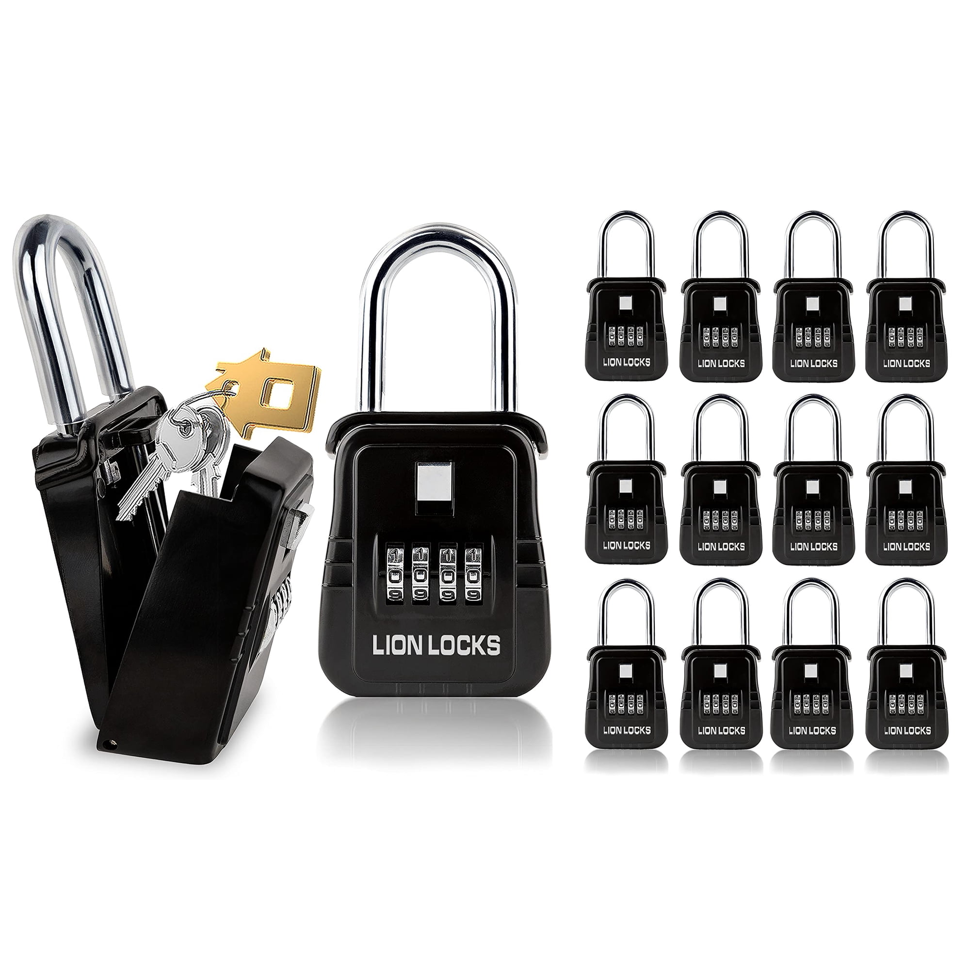 Caja Para Llaves Lion Locks 1500 Code Outdoor Con Capacidad Para 5 Llaves