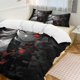 thumbnail image 1 of Demon Slayer Anime Home Bed 3-piece Set Classic Japanese Anime Polyester Wash Student Dormitory Set, 1 of 5