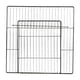 thumbnail image 3 of Parque Infantil Para Mascotas, Jaula Para Puerta, Alambre De Metal, Valla Interior, Panel Expandible Para Cachorros Y Conejos, Rejilla Negra Densa, 3 of 5