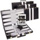 thumbnail image 4 of Set de backgammon Crazy Games Classic con funda de piel de 38 cm, 4 of 5