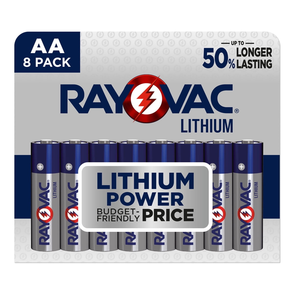 Rayovac - Pilas Aa Litio 1 5v 8 Unidades 3500mah