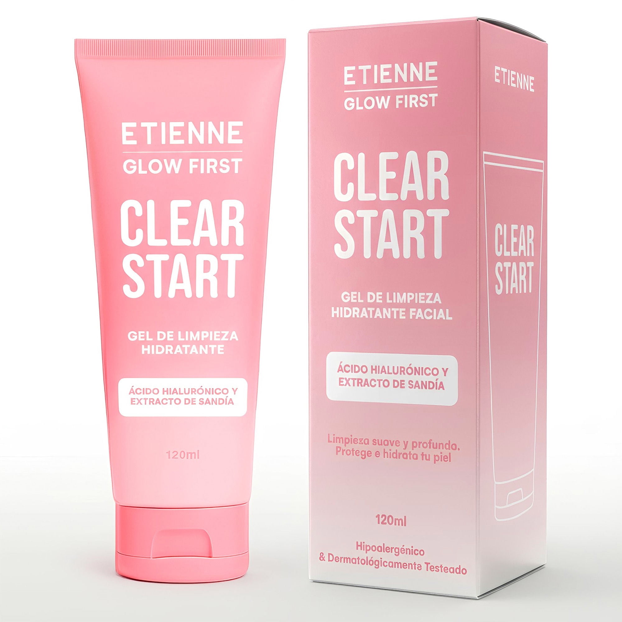 Gel Etienne De Limpieza Clear Start, 120 ml