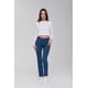 thumbnail image 4 of Jeans Mujer Recto Push Up Azul, 4 of 4
