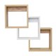 thumbnail image 1 of Repisa Ali 3 Modulos Café Claro - Blanco, 1 of 7