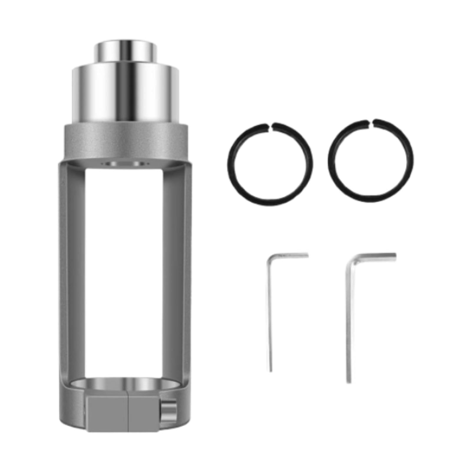 Ioensy - Adaptador De Broca Para Taladro De Orificio Cuadrado Con Arandelas Y Llaves Accesorio De Mortaja