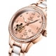thumbnail image 1 of Reloj Automático Mujer Elegante 32mm Acero Inoxidable y Cerámica Diseño Floral Cristales Decorativos para uso diario, 1 of 3