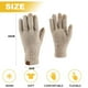 thumbnail image 2 of Guantes mágicos de lana de invierno para mujer con pantalla táctil y forro polar cálido., 2 of 5