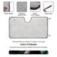 thumbnail image 2 of Parasol para Parabrisas Delantero Desmarcar Plegable 130cm x 70cm, 2 of 6