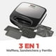 thumbnail image 5 of Sandwicherra - Parrilla - Waflera Black+Decker 3 En 1, 5 of 8
