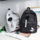 thumbnail image 3 of Solid Color Leisure Time School Backpack Bags for Teenage Girls Backpack Women Bagpack Female Bookbag Travel Backpack, 3 of 3
