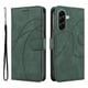 thumbnail image 1 of Funda tipo cartera con tapa para Samsung Galaxy A57 5G con tarjetero, soporte y cubierta magnética Verde, 1 of 5
