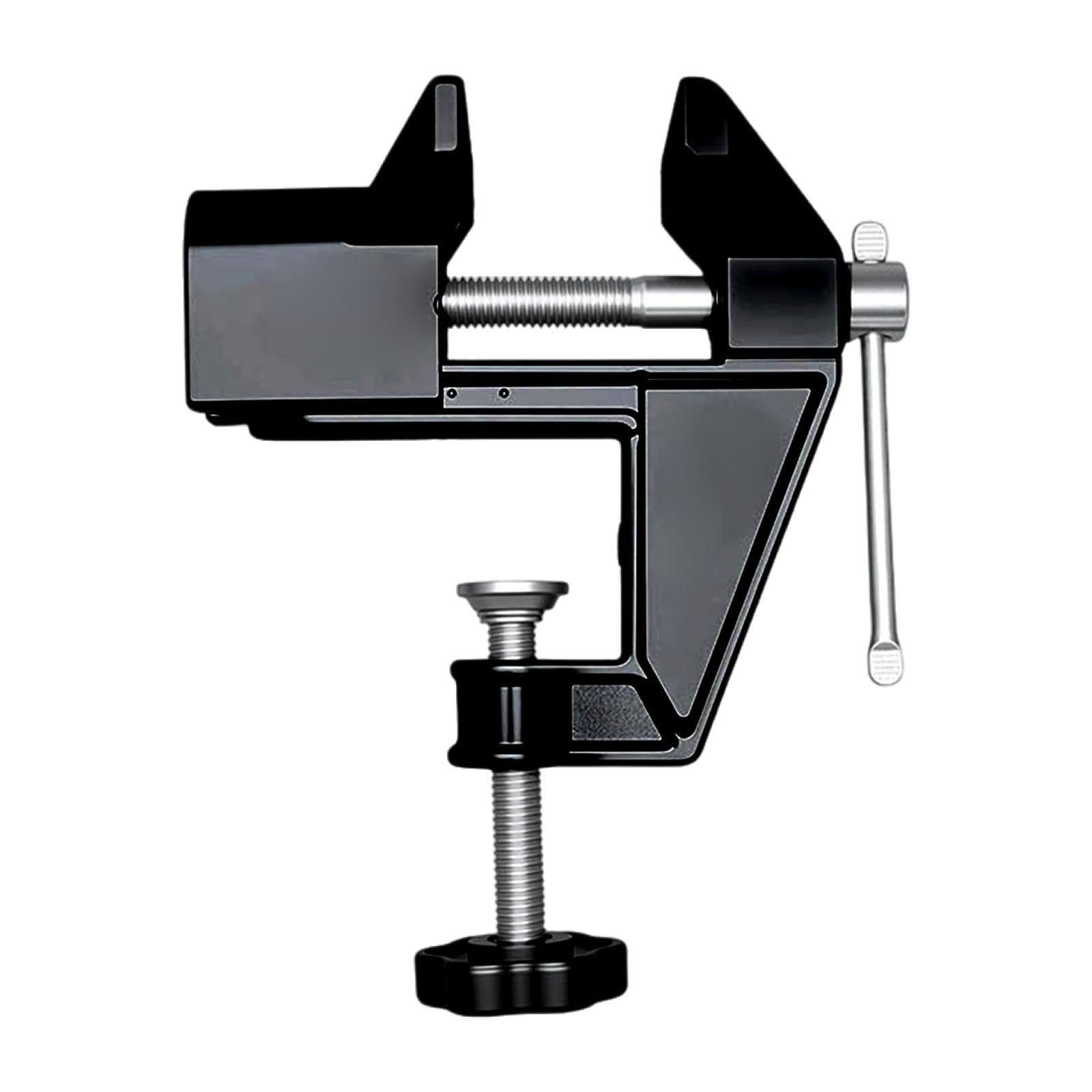 Magideal - Tornillo De Banco Accesorio Para Taller Prensa De Mesa Multifuncional Herramienta De Reparación De Fácil Uso Y Diseño Portátil Adecuado Para Bricolaj Negro