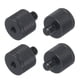 thumbnail image 1 of Uxcell 4Pack Adaptador de Soporte de Micrófono M5 Hembra a 1/4 Macho Rosca de Cámara para Soporte de Trípode de Micrófono Negro, 1 of 5