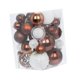 thumbnail image 3 of 36 Piezas De Adornos Para árboles De Navidad, Colgantes Para Ventanas, Hogar, Festivales, Blanco Y Marrón, 3 of 5