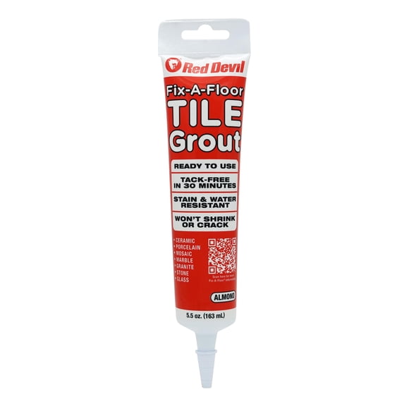 Lechada para baldosas Fix-A-Floor Almond tubo exprimible de 163 ml