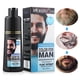thumbnail image 1 of Beard Dye for Men Beard Coloring Instant Black for Fast, 2 in 1 Permanent Black Hair Dye Shampoo for Beard&Hair,Protect Beards,Soften Shine Condition,200ml,Black, 1 of 1