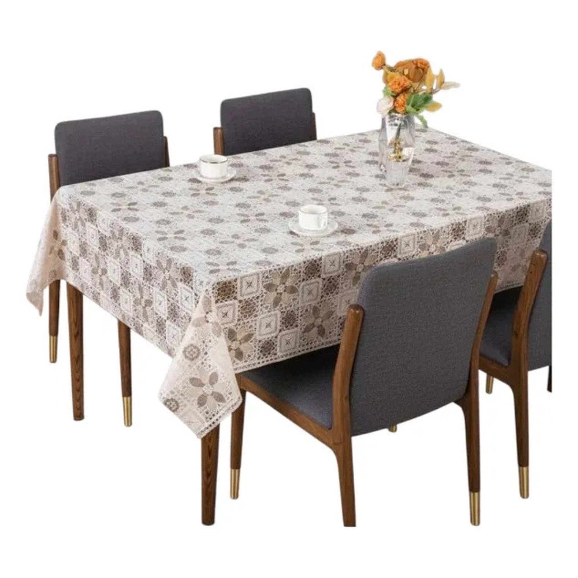 Genérico - Mantel Mesa Decorativo Diseño Calado Elegancia Hogar Jhn