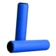 thumbnail image 3 of Empuñaduras De Manillar De Bicicleta MTB Espuma De Alta Densidad Absorción De Golpes De Silicona Azul, 3 of 5