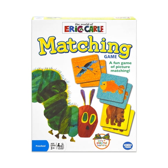Juego de memoria Wonder Forge Eric Carle Matching 3-5 años