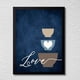 thumbnail image 1 of Cuadro Decorativo 35x45 Marco Negro Por Amor al Café, 1 of 2