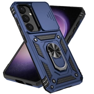 Estuche Gangxun Para Samsung Galaxy S24 Plus, Soporte Giratorio 360°, Estilo Mecánico Y Magnético