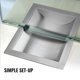 thumbnail image 5 of Deal Tray Mophorn de acero inoxidable 304, 30 x 25 x 4 cm, para caja registradora, 5 of 9