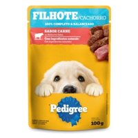 Alimento Húmedo Cachorro Sabor Carne Pouch 85 G Pedigree