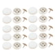 thumbnail image 3 of 20 Piezas De Botones De Costura Accesorios De Costura Para Jacke Jeans Blanco, 3 of 5