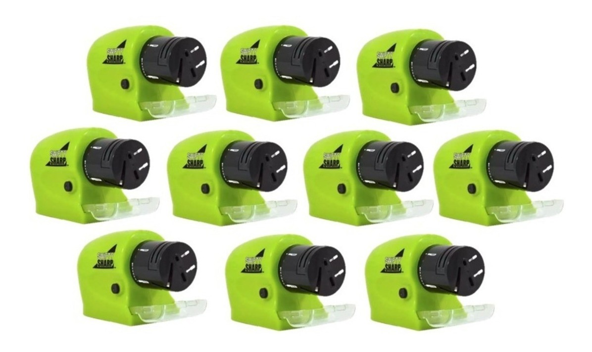 Genérico - Pack De 10 Afiladores De Cuchillo Motorizado