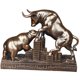 thumbnail image 4 of Estatua De Toro Y Oso, Regalo, Figura Decorativa De Resina Para Oficina, Dormitorio, Estante De Cobre, 4 of 5