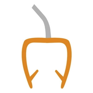 Burlete Shower Door 10Mm Aleta Central Flex Trans 2,2Mts Dvp