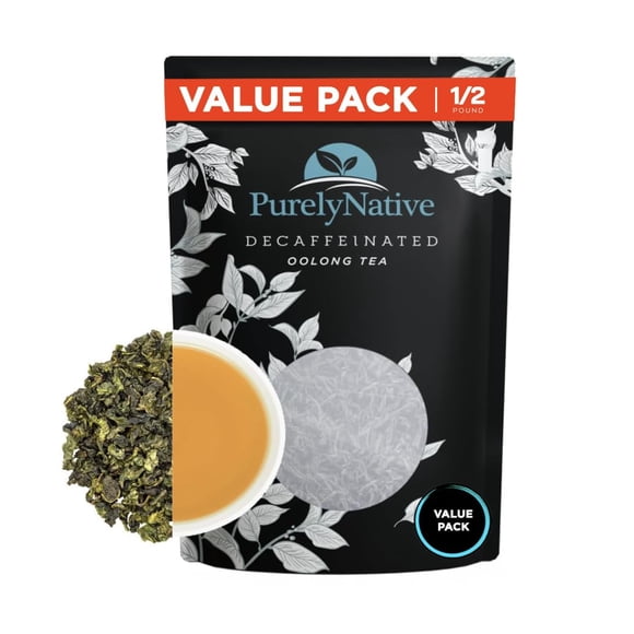 Té Oolong descafeinado de hoja suelta TRYVERA 227 g, paquete económico