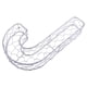 thumbnail image 2 of alfabeto hierro alambre guirnalda marco suculento olla plantador de metal planta titular j, 2 of 5
